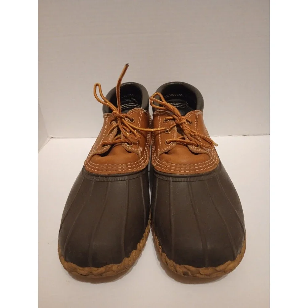 Men's L.L.Bean Boots, Gumshoes Low-Cut Style Size 11
